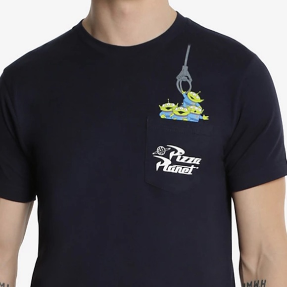 Toy Story aliens pocket tee